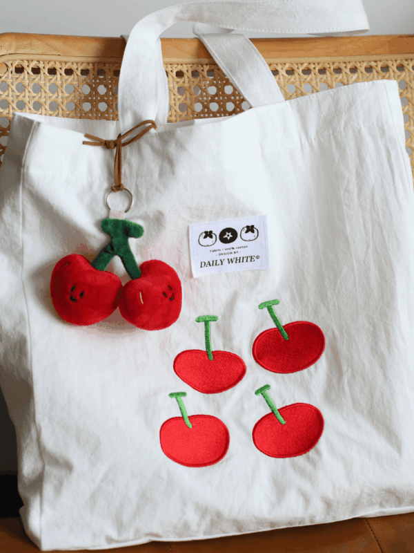 【🍒手工櫻桃包包】有內袋夾層